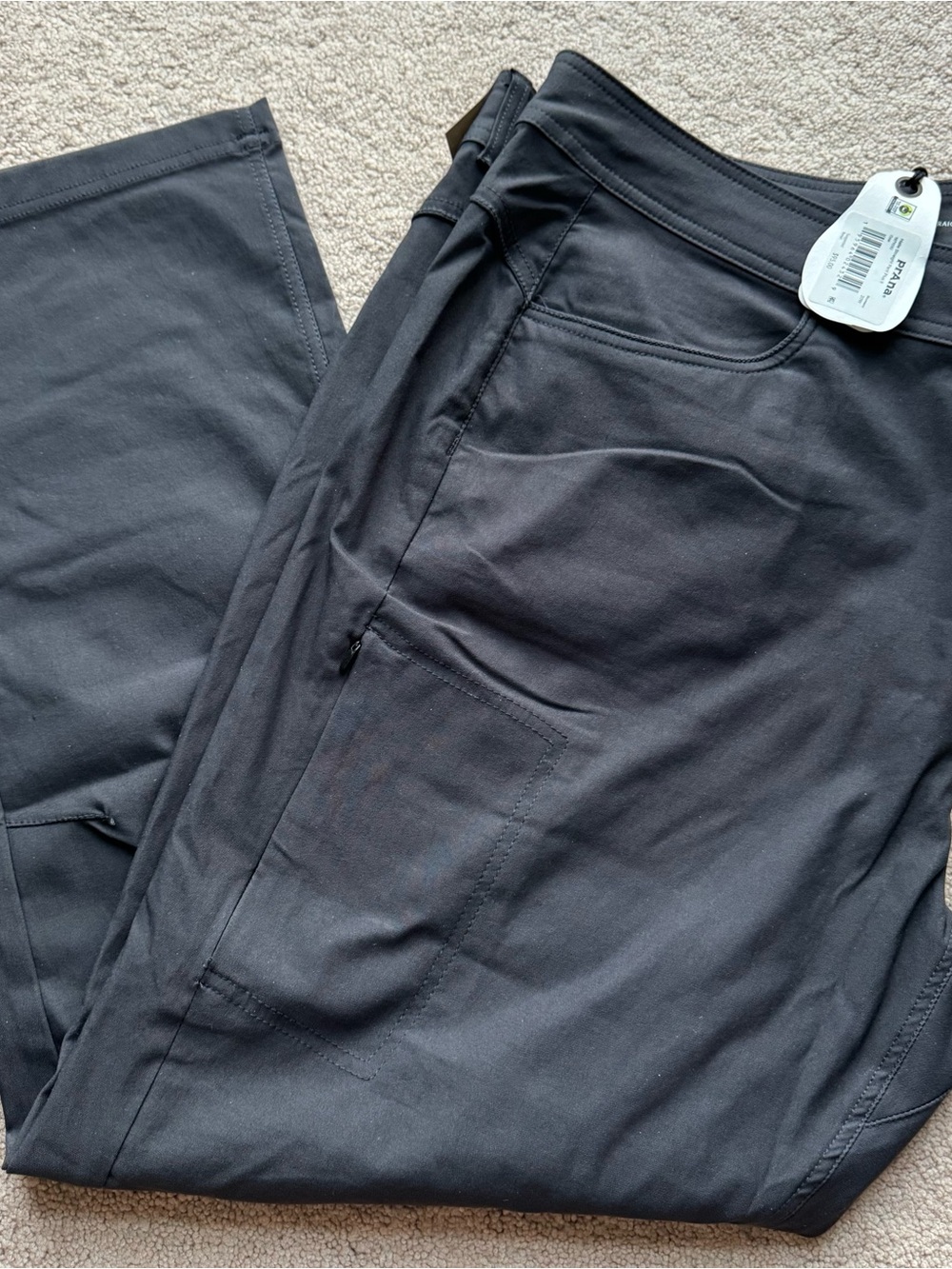 Prana Women's Straight Leg Pants in Black